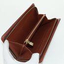 LOUIS VUITTON Monogram Panda Porte Monnaie Zip Long Wallet M61729 Auth 171590V-16