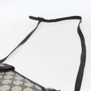 GUCCI GG Supreme Sherry Line Shoulder Bag PVC Navy Gold 89 02 032 Auth 171597-8