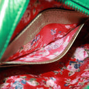 GUCCI Zumi Shoulder Bag Leather Red Gold 534951 Auth 171605V-23
