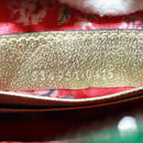 GUCCI Zumi Shoulder Bag Leather Red Gold 534951 Auth 171605V-11