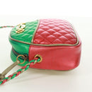GUCCI Zumi Shoulder Bag Leather Red Gold 534951 Auth 171605V-3