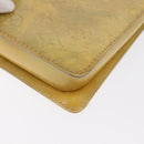 LOUIS VUITTON Monogram Vernis Motto Accessory Pouch Gris M91030 LV Auth 171606-17