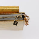 LOUIS VUITTON Monogram Vernis Motto Accessory Pouch Gris M91030 LV Auth 171606-10