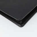 LOUIS VUITTON Epi Pochette Homme Clutch Bag Black M52522 LV Auth 171613-16