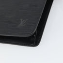 LOUIS VUITTON Epi Pochette Homme Clutch Bag Black M52522 LV Auth 171613-7
