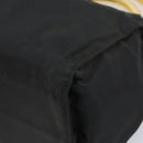 PRADA Hand Bag Nylon Black Gold Auth 171614-10