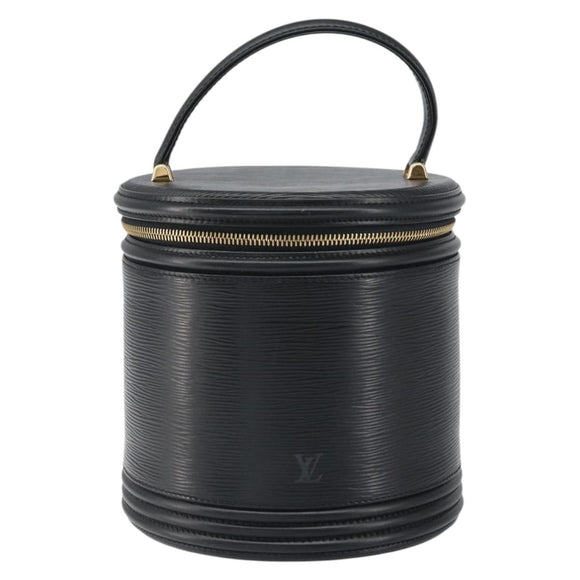 LOUIS VUITTON Epi Cannes Handtas Zwart M48032 LV Auth 171621