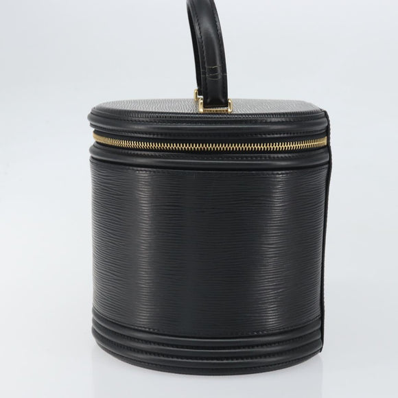 LOUIS VUITTON Epi Cannes Hand Bag Black M48032 LV Auth 171621