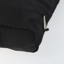 PRADA Shoulder Bag Nylon Black Silver Auth 171629-16