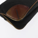 PRADA Shoulder Bag Nylon Black Silver Auth 171630-9
