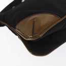 PRADA Shoulder Bag Nylon Black Silver Auth 171630-15