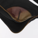 PRADA Shoulder Bag Nylon Black Silver Auth 171630-16