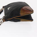 PRADA Shoulder Bag Nylon Black Silver Auth 171630-4
