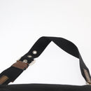 PRADA Shoulder Bag Nylon Black Silver Auth 171630-8