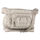 CELINE Sulky Mothers Bag PVC Ai Tominaga Collaboration Gray Silver Auth 171635-1