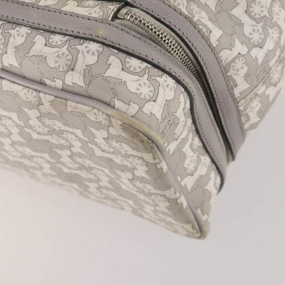 CELINE Sulky Mothers Bag PVC Ai Tominaga Collaboration Gray Silver Auth 171635