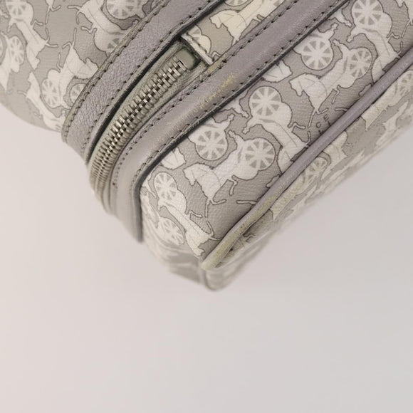CELINE Sulky Mothers Bag PVC Ai Tominaga Collaboration Gray Silver Auth 171635