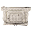 CELINE Sulky Mothers Bag PVC Ai Tominaga Collaboration Gray Silver Auth 171635-2