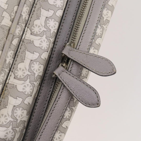 CELINE Sulky Mothers Bag PVC Ai Tominaga Collaboration Gray Silver Auth 171635