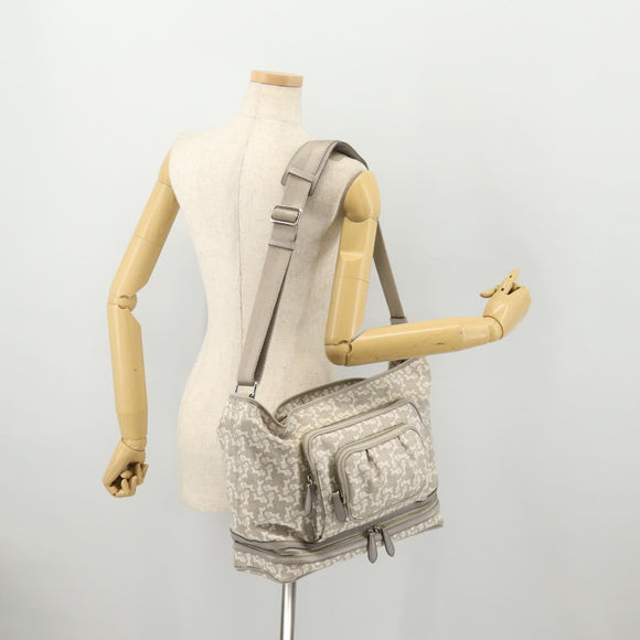 CELINE Sulky Mothers Bag PVC Ai Tominaga Collaboration Gray Silver Auth 171635