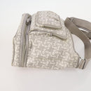 CELINE Sulky Mothers Bag PVC Ai Tominaga Collaboration Gray Silver Auth 171635-4