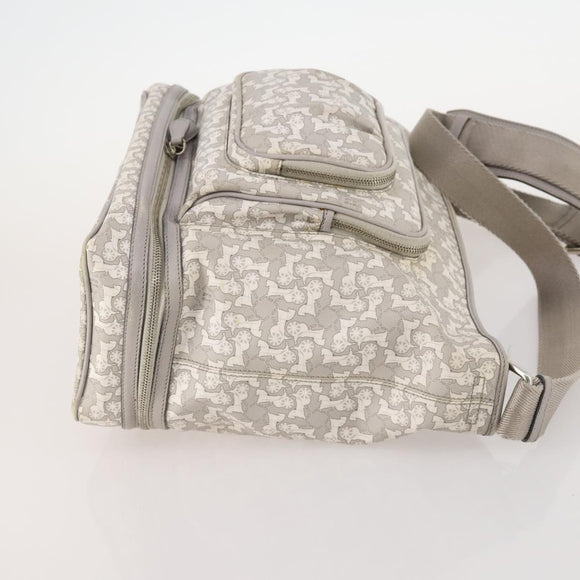 CELINE Sulky Mothers Bag PVC Ai Tominaga Collaboration Gray Silver Auth 171635