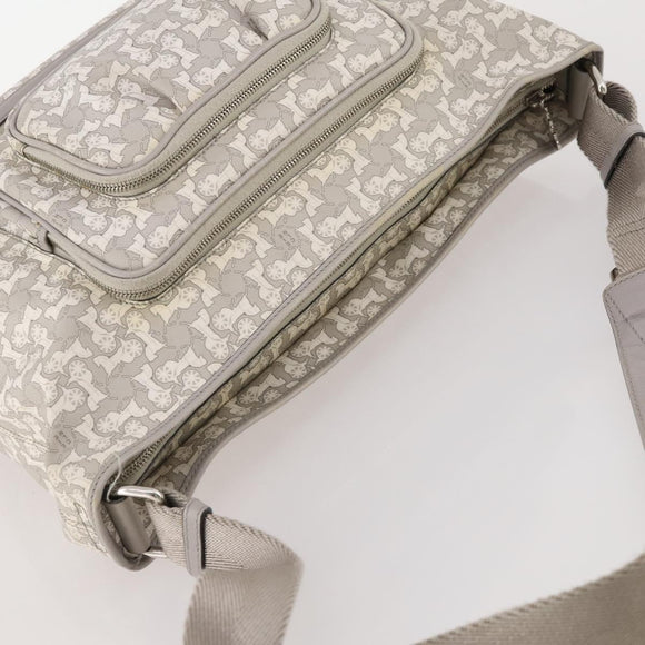 CELINE Sulky Mothers Bag PVC Ai Tominaga Collaboration Gray Silver Auth 171635