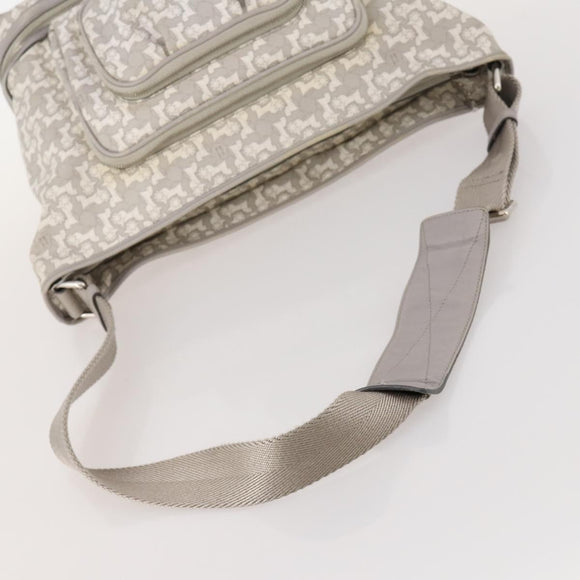 CELINE Sulky Mothers Bag PVC Ai Tominaga Collaboration Gray Silver Auth 171635
