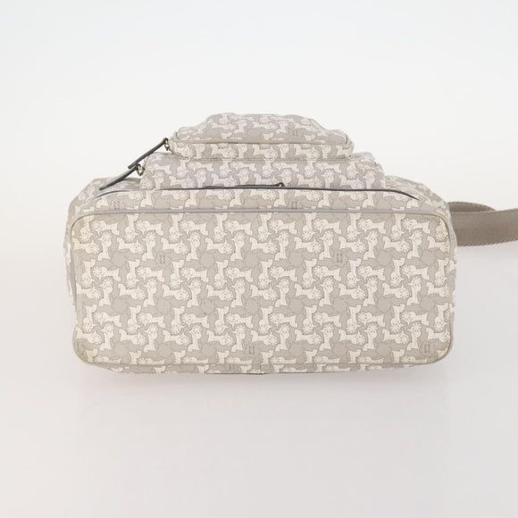 CELINE Sulky Mothers Bag PVC Ai Tominaga Collaboration Gray Silver Auth 171635