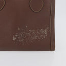 GUCCI Bamboo Hand Bag Leather Brown Gold 002 1186 0260 Auth 171636-3