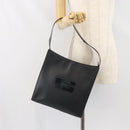 GUCCI Hand Bag Leather Black 001 3066 Auth 171640-23