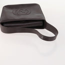 GUCCI Shoulder Bag Patent leather Brown 000 1013 0506 Auth 171641-7