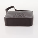 GUCCI Shoulder Bag Patent leather Brown 000 1013 0506 Auth 171641-5