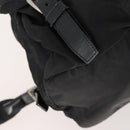 PRADA Rucksack Nylon Schwarz Silber Original 171645-17
