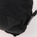 PRADA Rucksack Nylon Schwarz Silber Original 171645-18