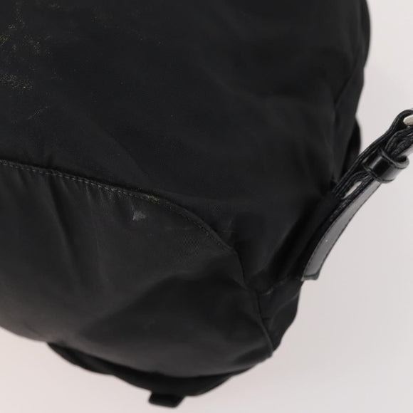PRADA Rucksack Nylon Schwarz Silber Original 171645
