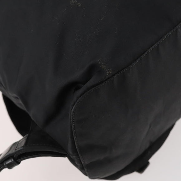 PRADA Rucksack Nylon Schwarz Silber Original 171645