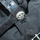 PRADA Rucksack Nylon Schwarz Silber Original 171645-9