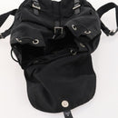 PRADA Rucksack Nylon Schwarz Silber Original 171645-10