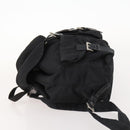 PRADA Rucksack Nylon Schwarz Silber Original 171645-4