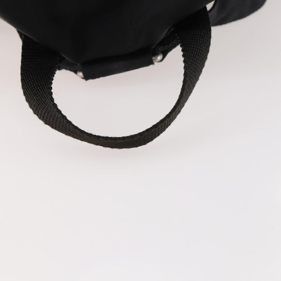 PRADA Rucksack Nylon Schwarz Silber Original 171645