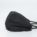PRADA Hand Bag Nylon Black Silver Auth 171646-3