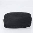 PRADA Hand Bag Nylon Black Silver Auth 171648-5