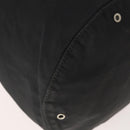 PRADA Umhängetasche Nylon Schwarz Silber Auth 171649-14