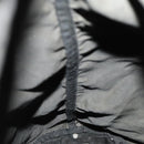 PRADA Umhängetasche Nylon Schwarz Silber Auth 171649-18