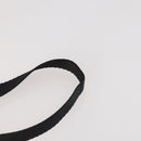 PRADA Umhängetasche Nylon Schwarz Silber Auth 171649-8