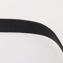 GUCCI Bamboo Shoulder Bag Suede 2way Black Gold 001 2058 1577 Auth 171654-14