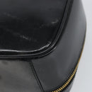 GUCCI Bambus Vanity Handtasche Lackleder Schwarz Gold 000 270 0323 Original 171656-12
