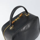 GUCCI Bambus Vanity Handtasche Lackleder Schwarz Gold 000 270 0323 Original 171656-6