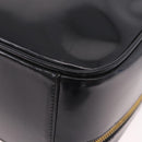 GUCCI Bamboo Hand Bag Patent leather 2way Brown Gold Auth 171657-20